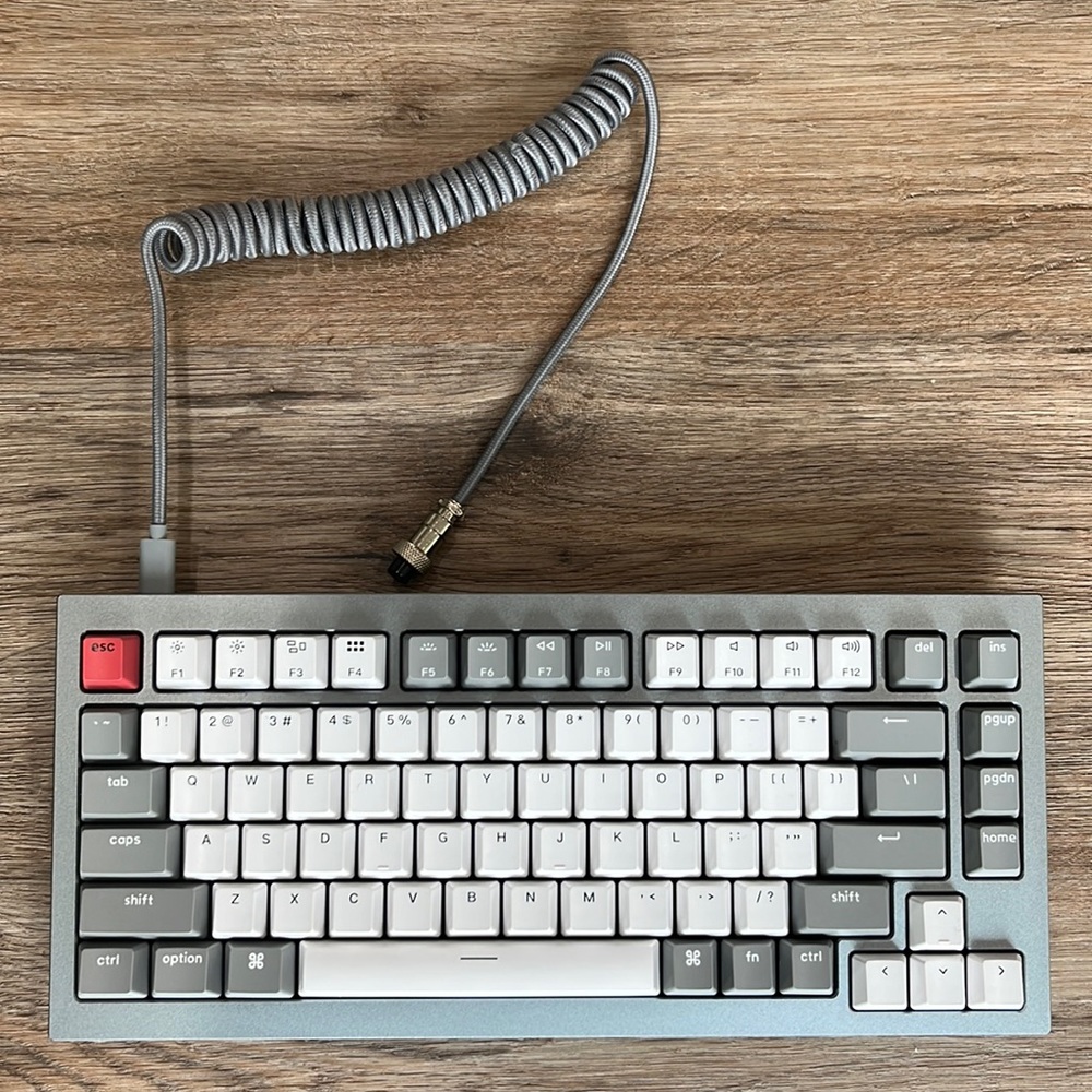 Keychron Q1 Custom Mechanical Keyboard grey